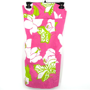 NWT Lilly Pulitzer size‎ 0 Franco Dress Cotton Popli Hotty Pink Shes a Piston